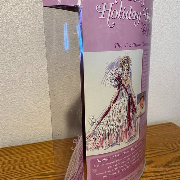 Vintage "2005" Bob Mackie Holiday Barbie - Picture 6 of 11